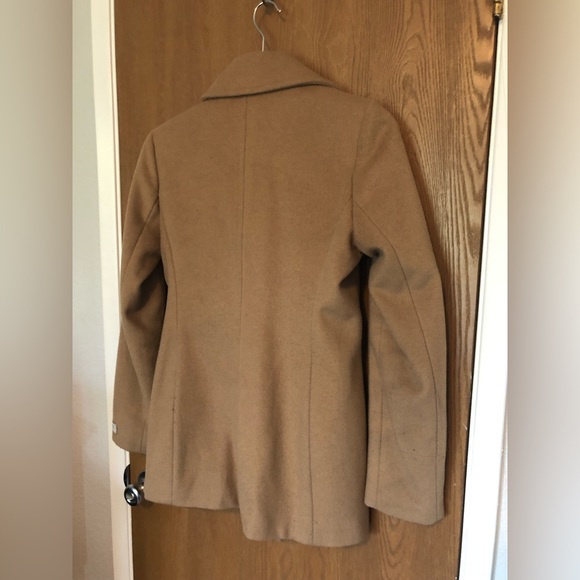 Calvin Klein Pea Coat Precious Fiber Blend - Picture 2 of 9